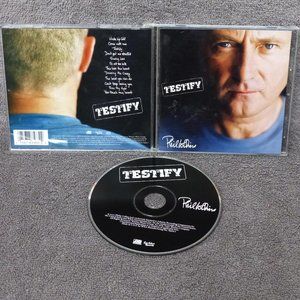 Phil Collins Testify Audio CD 2002 Atlantic Records Rock Pop